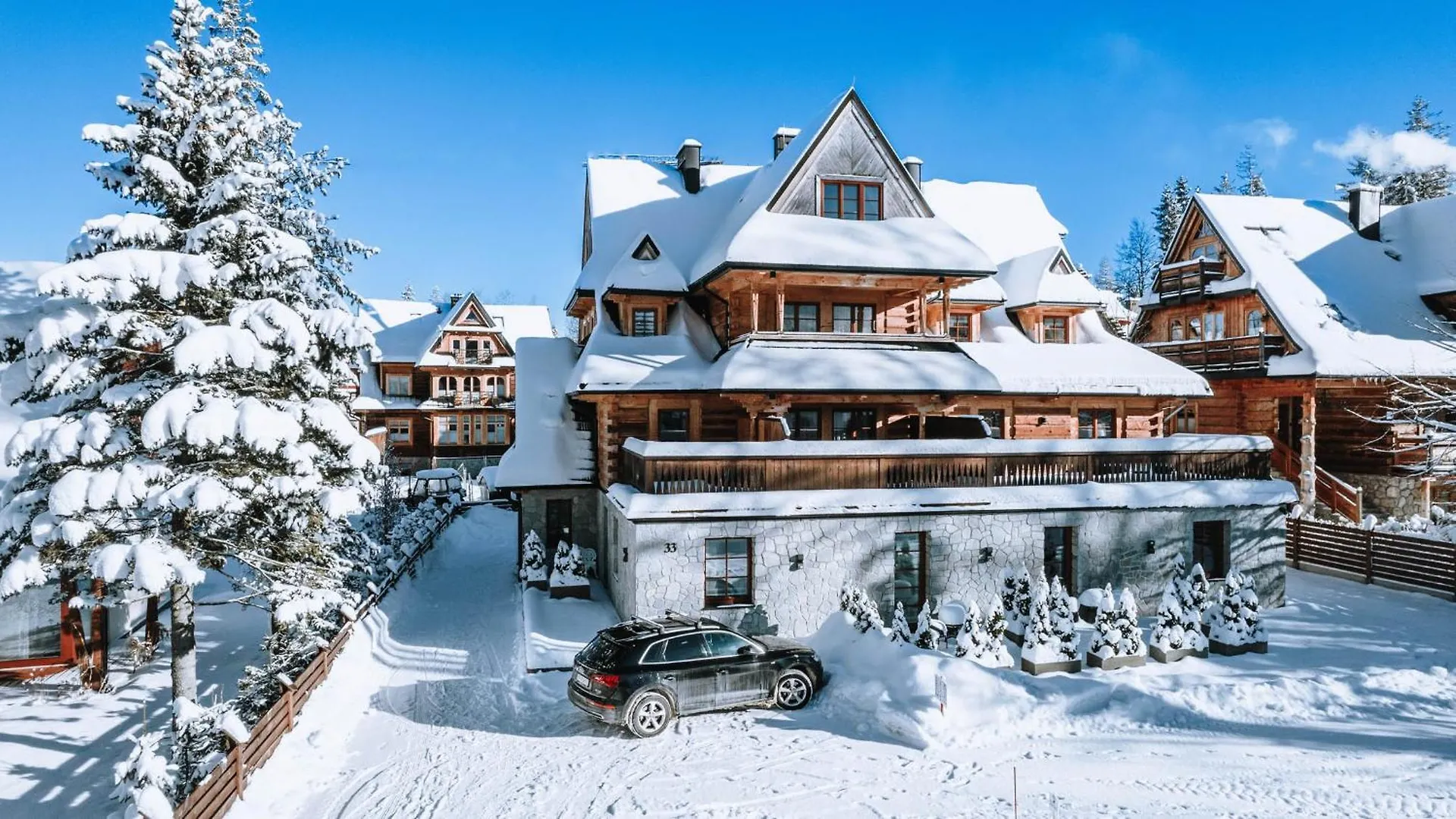 Gorskie Szczyty Apart & Spa Apartament 4 Sauna Jacuzzi I Parking W Cenie! Zakopane Daire