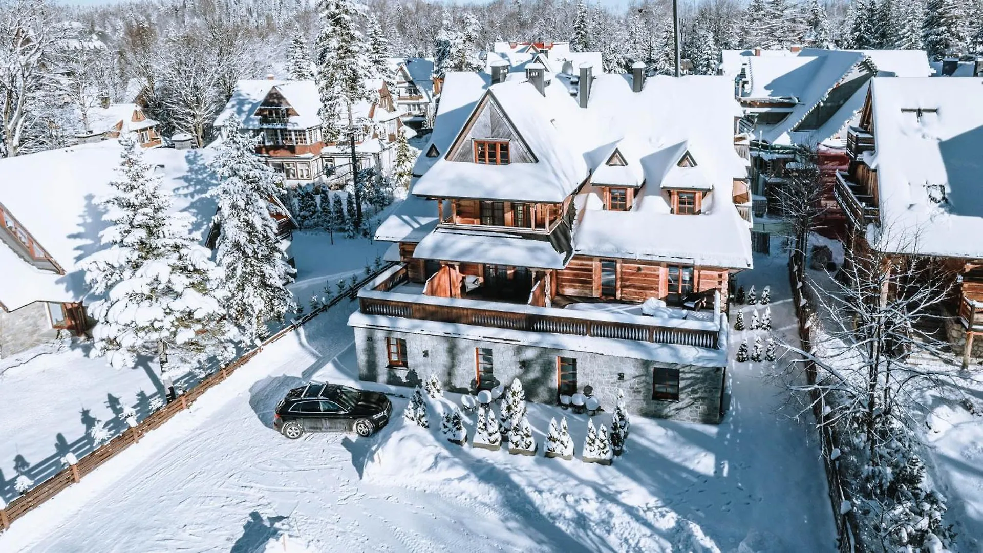 Daire Gorskie Szczyty Apart & Spa Apartament 4 Sauna Jacuzzi I Parking W Cenie! Zakopane
