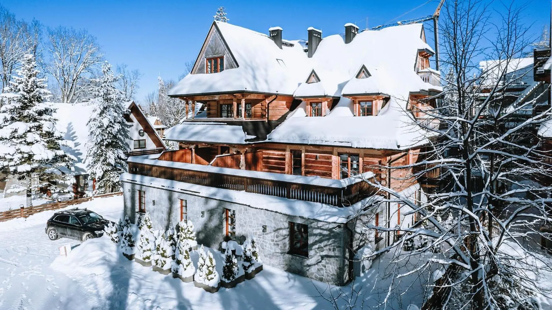 Gorskie Szczyty Apart & Spa Apartament 4 Sauna Jacuzzi I Parking W Cenie! Zakopane Polonya